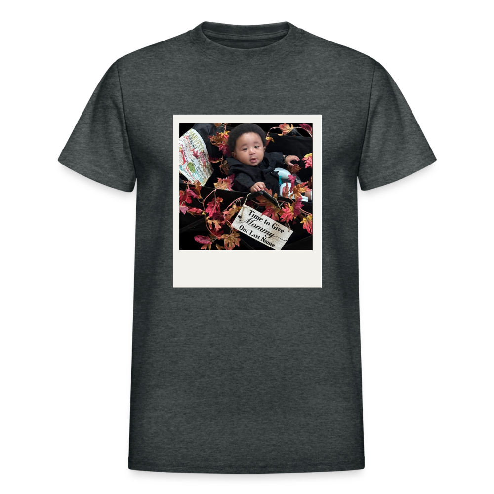 Baby Polaroid Shirt - deep heather