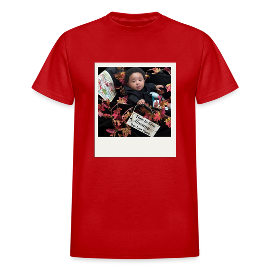 Baby Polaroid Shirt - red