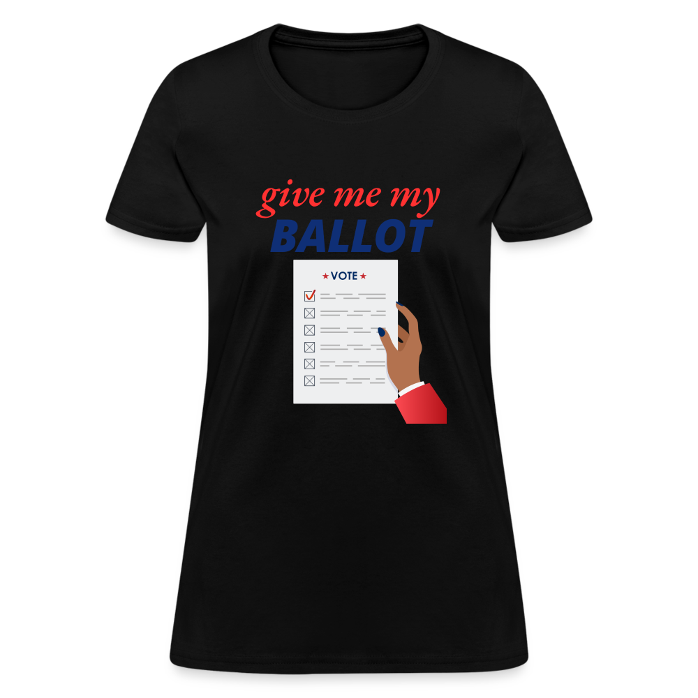 Give Me My Ballot - black