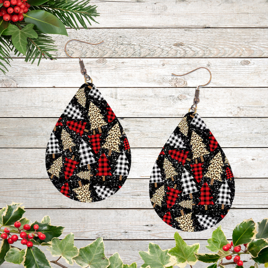 these teardrop wooden earrings are giving all the holiday feels! Lightweight and stylish, they hang a perfect 2 inches, bringing natural vibes with a festive twist. Whether you’re at the office party or chilling with family, these beauties will have you looking effortlessly fab.