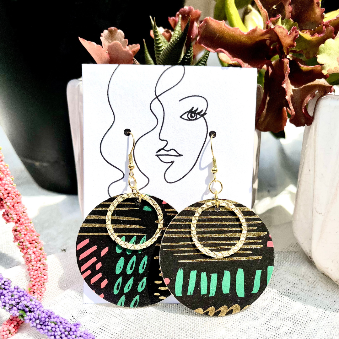 Diy on sale african earrings